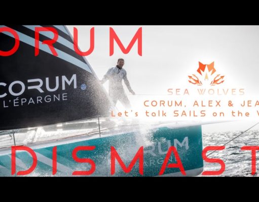 Corum DISMASTS! Alex & Jean lead. Lets talk SAIL basics!