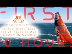 Sea Wolves – Vendee Globe 2020 – The first 20 hours of the race – Analysis + STORM IS COMING!