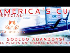 Sea Wolves – The America’s cup SPECIAL + Vendee Globe report – Armel pushen on! Charal gains 2!