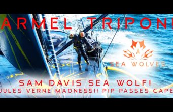 Sea Wolves – Pip Hare OPENS THE SHOW TODAY! Sam Sea Wolf! Armel!! Jules Verne!!!