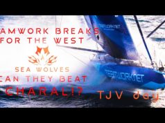 Sea Wolves – Transat jacques vabre IMOCA DAY 4 report! Teamwork.net breaks west! Can they challenge Charal!?