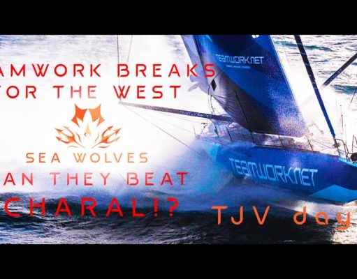 Sea Wolves – Transat jacques vabre IMOCA DAY 4 report! Teamwork.net breaks west! Can they challenge Charal!?