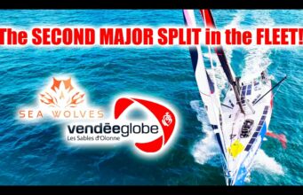 SeaWolves VendeeGlobe 2024 report #14 – Leaders run off! What is the second group of foilers to do!?