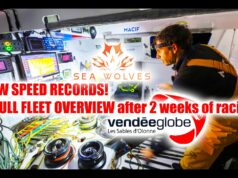 Seawolves VendeeGlobe 2024b report #15 Speed records! A full fleet overview + VMG VS speed explained