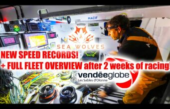 Seawolves VendeeGlobe 2024b report #15 Speed records! A full fleet overview + VMG VS speed explained