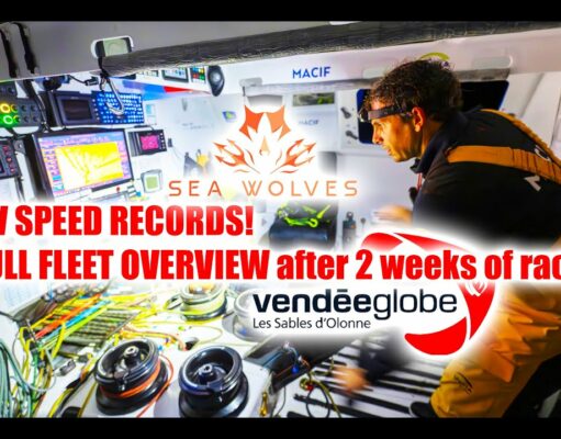 Seawolves VendeeGlobe 2024b report #15 Speed records! A full fleet overview + VMG VS speed explained