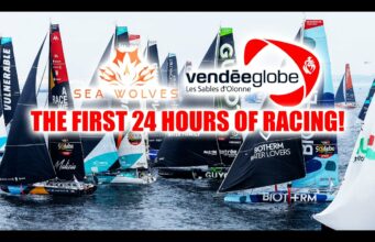 Sea Wolves Vendee Globe 2024 rerpot The first 24 hours of racing + Conrad’s innovative IMOCA!