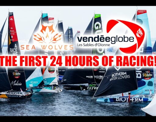 Sea Wolves Vendee Globe 2024 rerpot The first 24 hours of racing + Conrad’s innovative IMOCA!