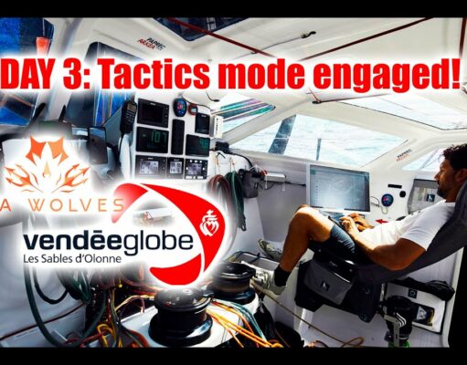 Sea Wolves Vendee Globe 2024 report #3 Limited tactical options! New 24h record! Yoann Richomme lead