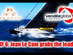 Sea Wolves vendeeglobe 2024 report #6 Jean Le Cam in 1st place! The Fox out-wolves the chickens!