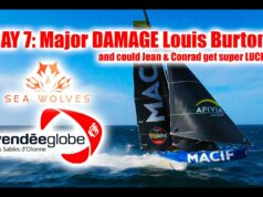 Seawolves Vendee Globe Report #7 Louis Burton major damage! Jean & Conrad could get very LUCKY!?