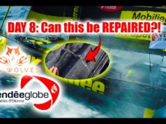 Sea Wolves VendeeGlobe 2024 report #8 Can Louis Burton repair this! Jean & Conrad are through!