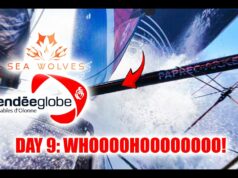 Sea Wolves VendeeGlobe report #9 – The Foilers ATTACK! Burton damage fixxed, but really!?