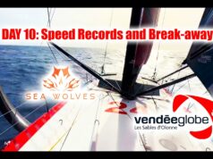 Seawolves VendeeGlobe report #10 – Paprec smashes speed record! A Break-away group! + Broken keel!