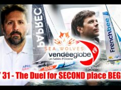 Seawolves Vendeeglobe 2024 report 31# Yoann VS Sebastien! A Duel for second place erupts! Conrad Pip