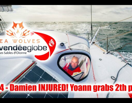 Seawolves Vendeeglobe 2024 report #34 Yoann grabs 2th place! Damien seriously injured! Aliens?