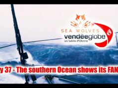 Seawolves Vendeeglobe report #36 The southern ocean shows its FANGS! Pip dismasted – Q & A 3