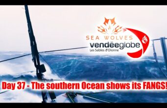 Seawolves Vendeeglobe report #36 The southern ocean shows its FANGS! Pip dismasted – Q & A 3
