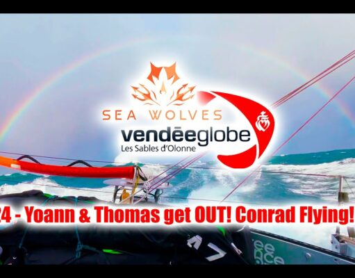 Seawolves Vendeeglobe 2024 report #24 Yoann & Thomas make it OUT! Conrad is flying! Jules V breaks!