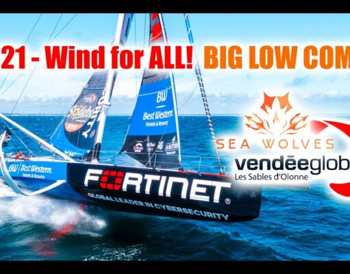 Seawolves Vendeglobe 2024 report #21 – Everyone has wind today! Massive Low forcing hard choices!