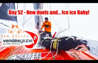 Seawolves Vendeeglobe 2024 report day 52 – New duels are the order of the day! and.. Ice ice baby!