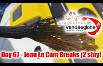 Seawolves Vendeeglobe 2024 report day 67 – Jean Breaks J2 stay! Conrad VS Jean! Violette fixes J3!