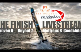 The Finish of Nicolas Lunven, Thomas Ruyant LIVE STREAM
