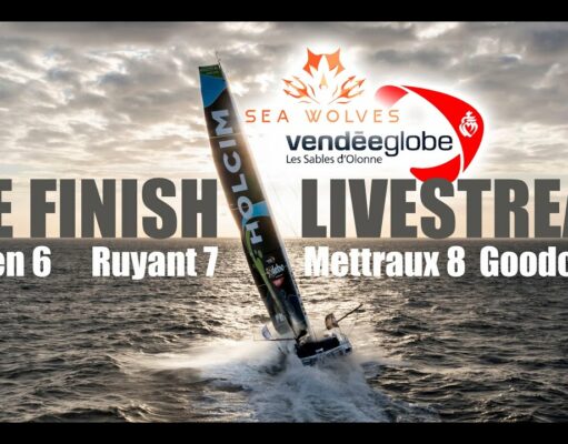 The Finish of Nicolas Lunven, Thomas Ruyant LIVE STREAM