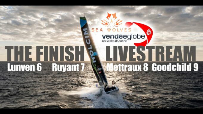 The Finish of Nicolas Lunven, Thomas Ruyant LIVE STREAM
