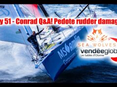 Seawolves Vendeeglobe 2024 report day 51 – Pedote rudder Damage! Conrad Q&A – Simon stuck in high P!