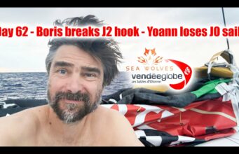 Seawolves Vendeeglobe 2024 report 62 – Boris breaks J2 hook, Yoann loses J0! + onboard interviews!