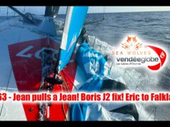 Seawolves Vendeeglobe 2024 report – Day 63 – Boris J2! Jean does a Jean! Eric Bellion to Falklands!