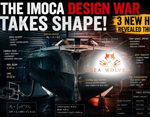 The IMOCA Design War Takes Shape: 3 New Hulls Revealed This Week