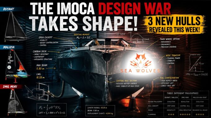 The IMOCA Design War Takes Shape: 3 New Hulls Revealed This Week